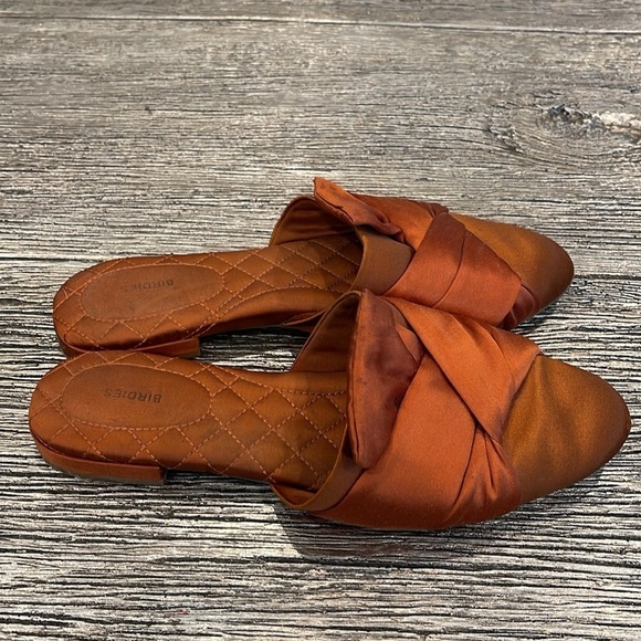Birdies The Songbird Mules / Slides in Copper Penny (Golden Orange) 8.5 - Picture 4 of 9